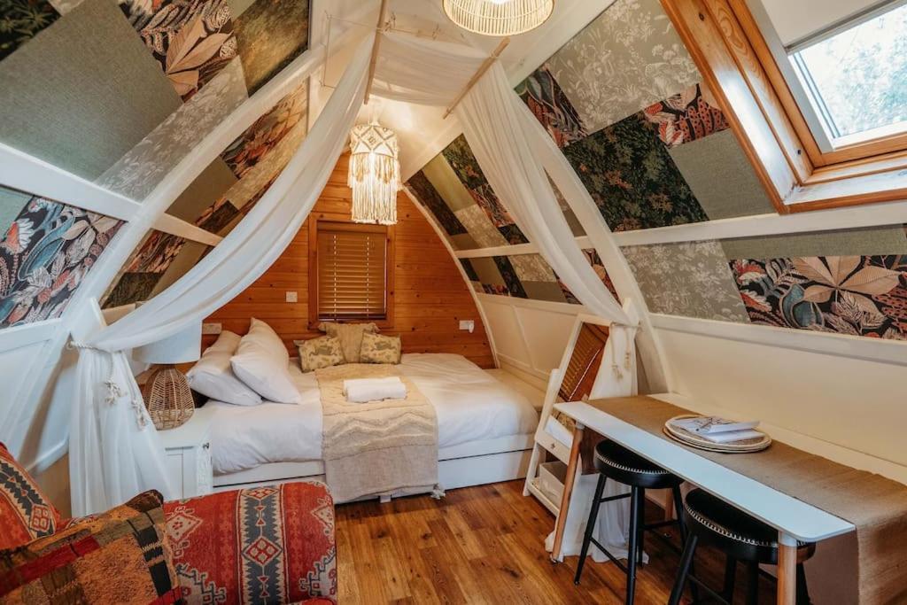 Robin Nest - Cosy Shepherd'S Hut Hideaway Callington Экстерьер фото